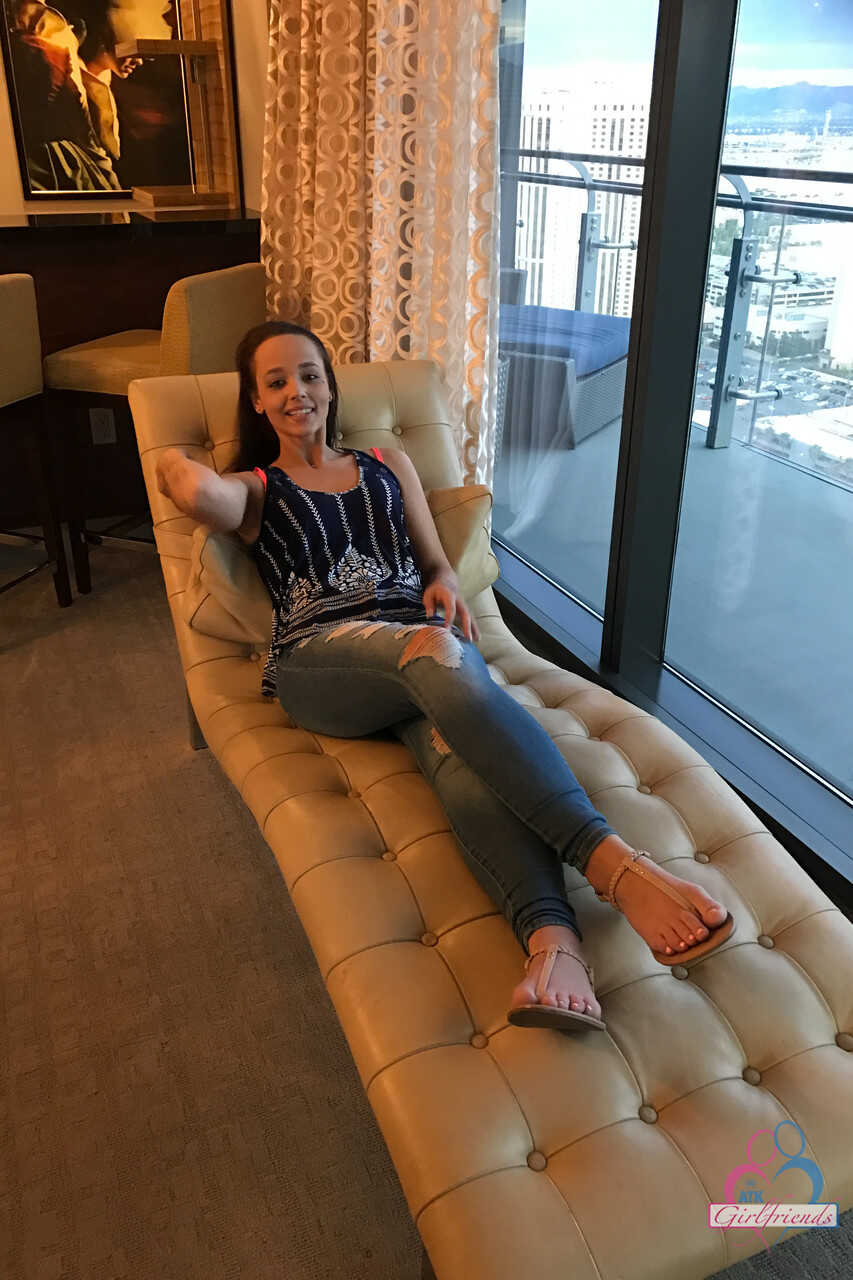 Colombian girl Emily Cash flaunts her sexy feet in her solo compilation of amputee fetish scenes! - Emily Cash