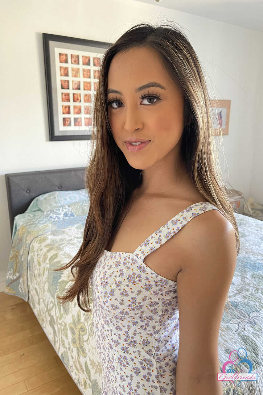 Amateur girlfriend Alexia Anders' exotic feet and tight holes on vacation in her native Asia - Alexia Anders