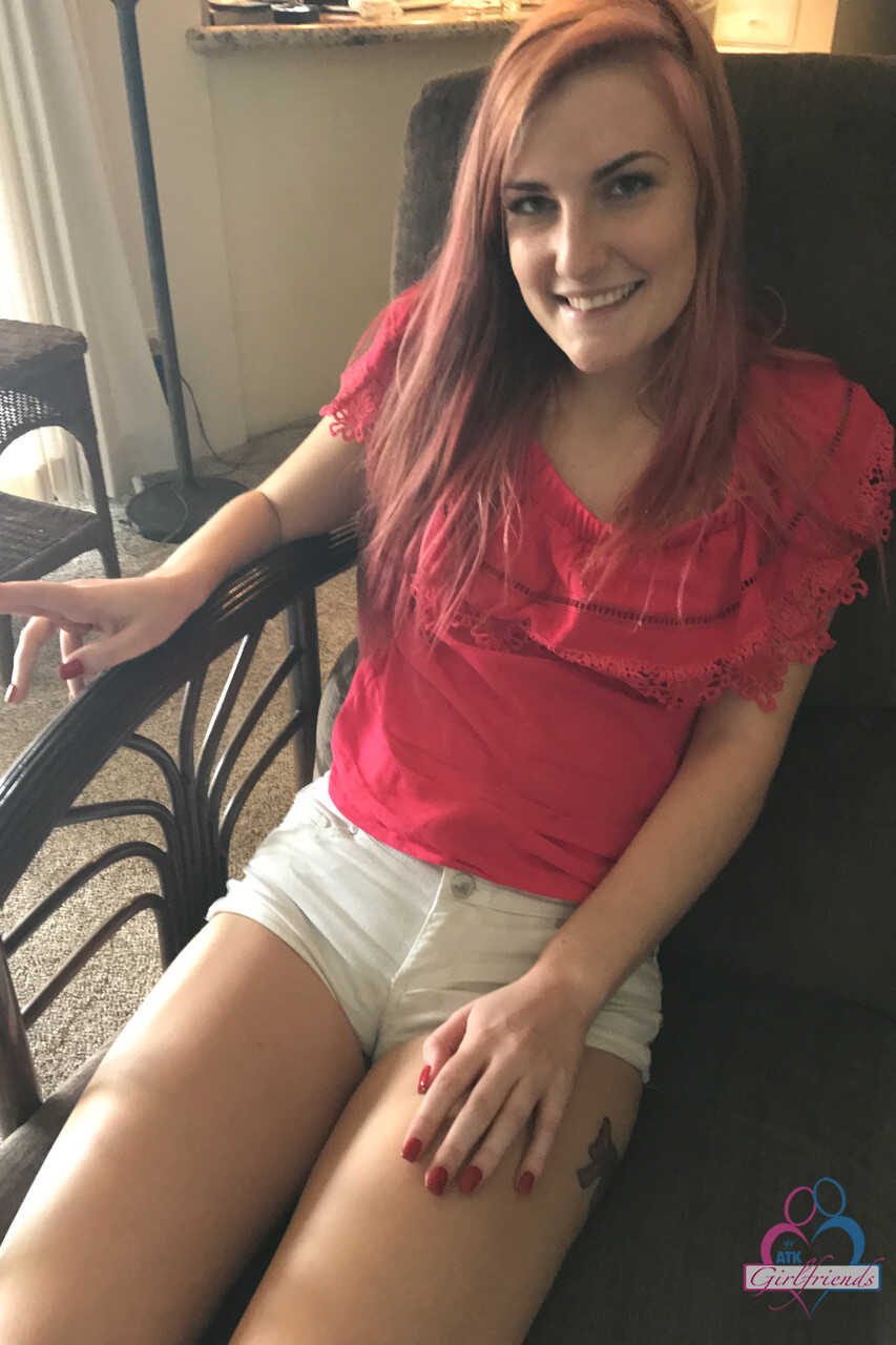 Petite American Nina Nirvana's Feet and Ass Showcase in 'Bikini Beach Vacation'   Amateur Redhead Bikini Ni...