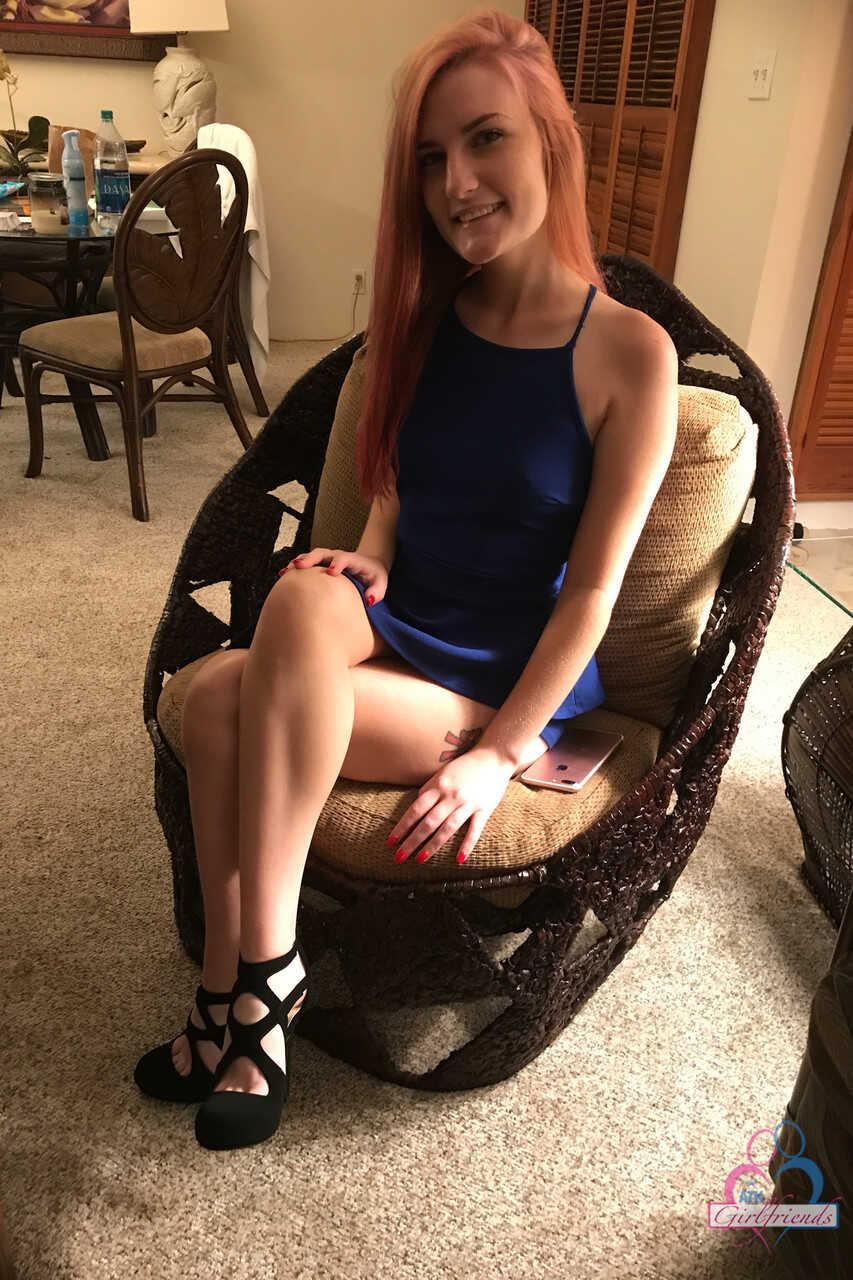Petite American Nina Nirvana's Feet and Ass Showcase in 'Bikini Beach Vacation'   Amateur Redhead Bikini Ni...
