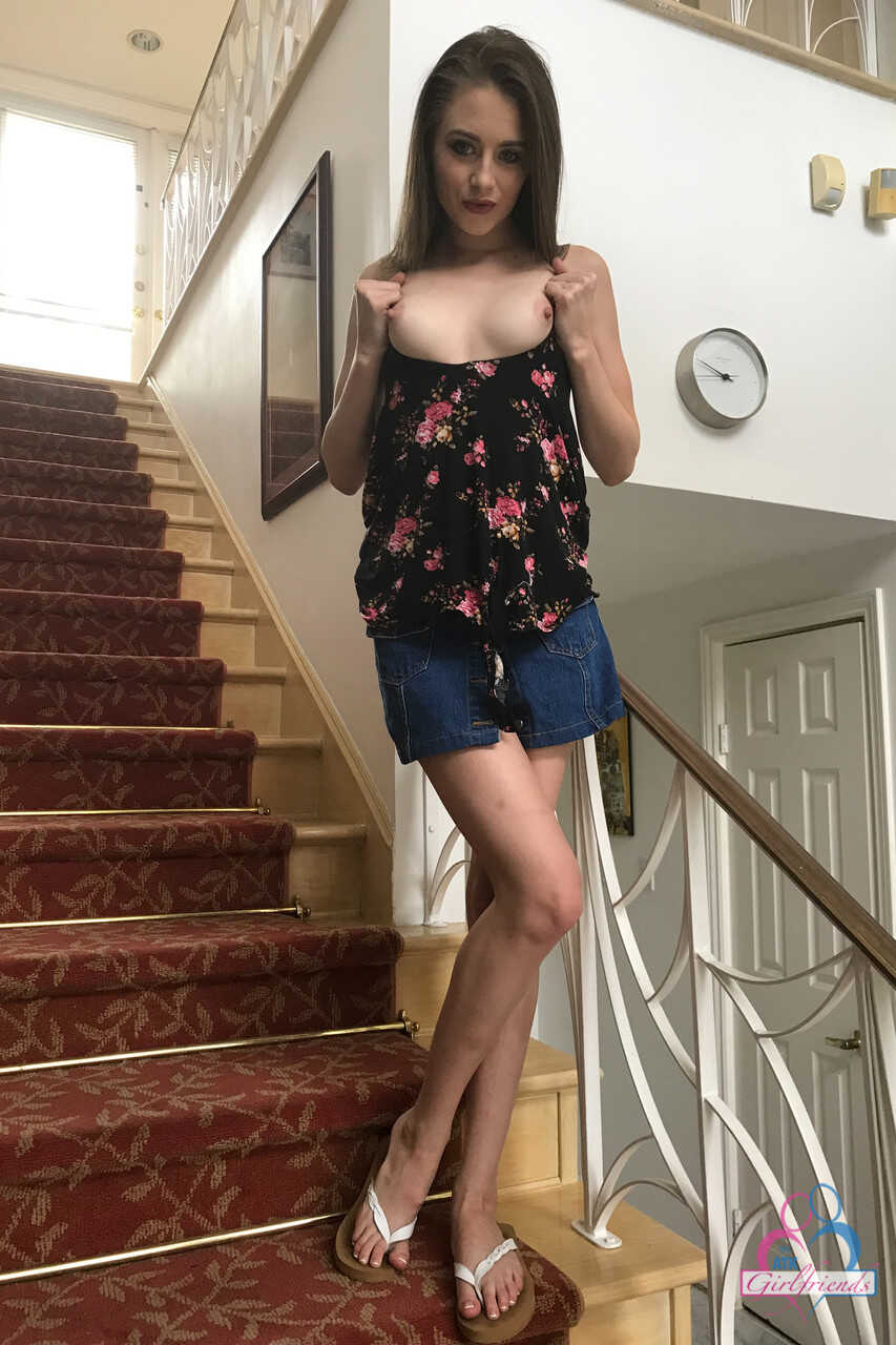 Kyler Quinn's Naughty Outdoor Adventure with her Innocent Teen Girlfriend on their Summer Vacation! - Kyler Quinn