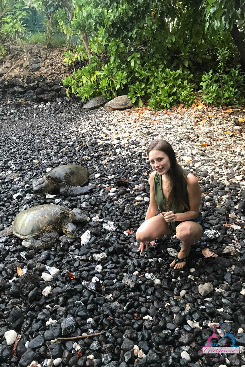 Kyler Quinn's Naughty Outdoor Adventure with her Innocent Teen Girlfriend on their Summer Vacation! - Kyler Quinn