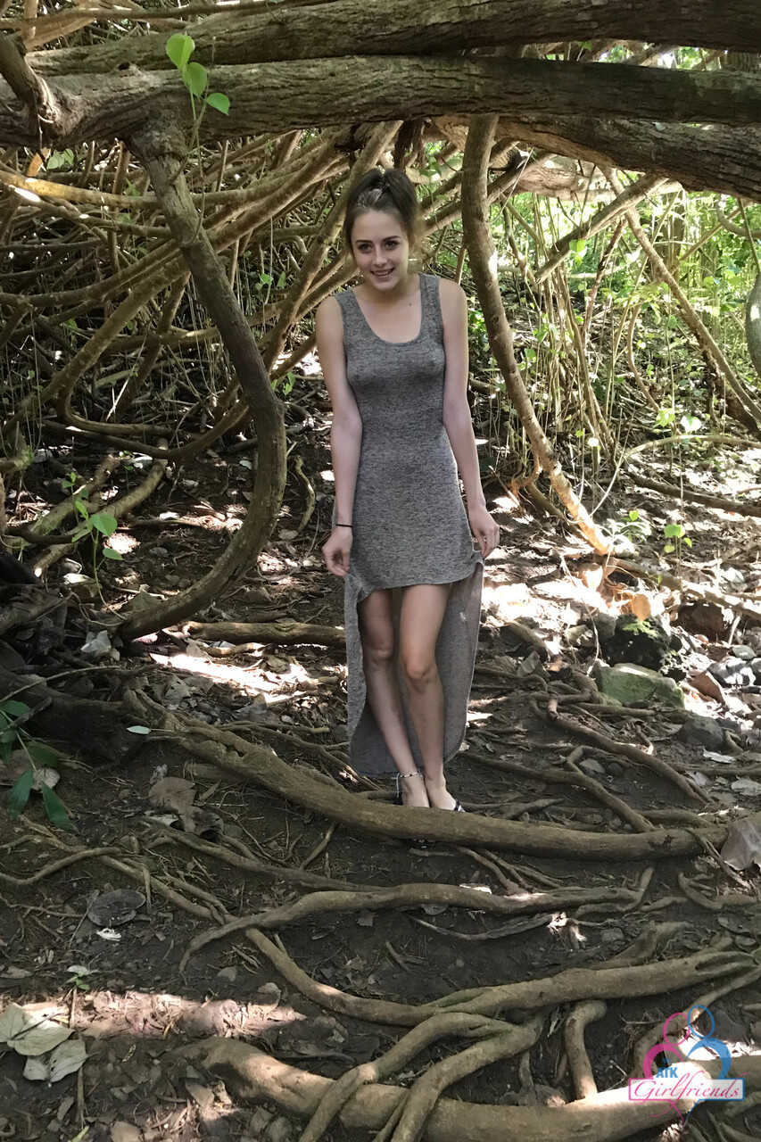 Kyler Quinn's Naughty Outdoor Adventure with her Innocent Teen Girlfriend on their Summer Vacation! - Kyler Quinn