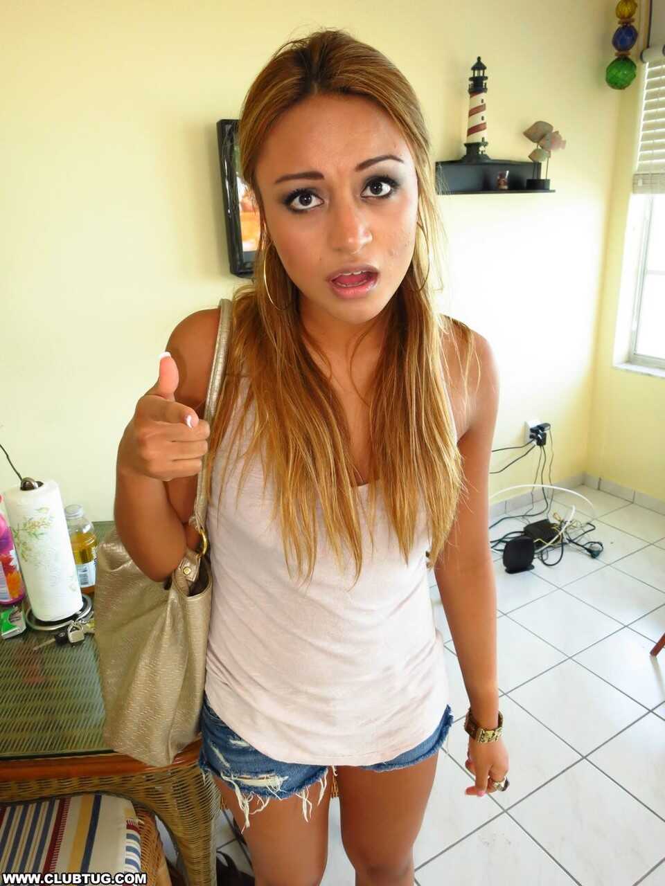 Naughty Natalia Robles Gives a Hot Handjob to Her Big Daddy in This POV Porn Scene! - 