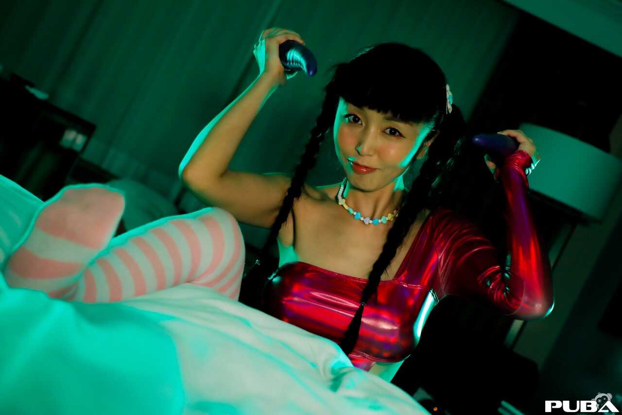 Japanese Lesbian MILFs Marica Hase and Misha Montana Battle for Dildo Domination - Marica Hase, Misha Montana