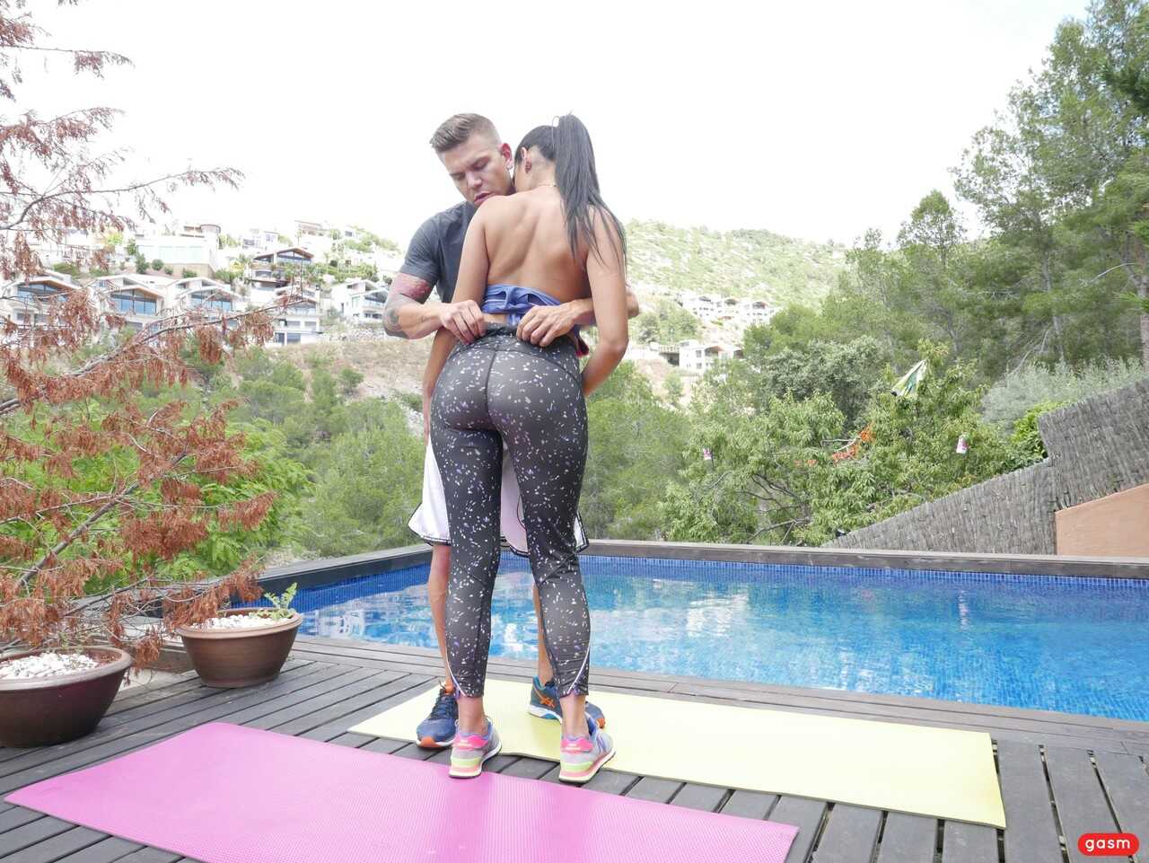 Juan's Latin Lover Seductive Katrina and Her Bootyful Poolside Adventure - Juan Lucho, Katrina Moreno