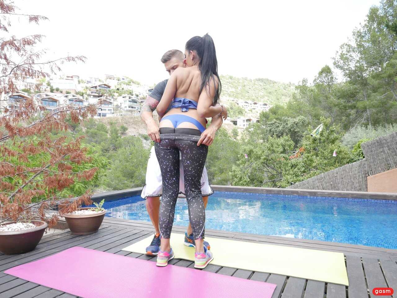 Juan's Latin Lover Seductive Katrina and Her Bootyful Poolside Adventure - Juan Lucho, Katrina Moreno