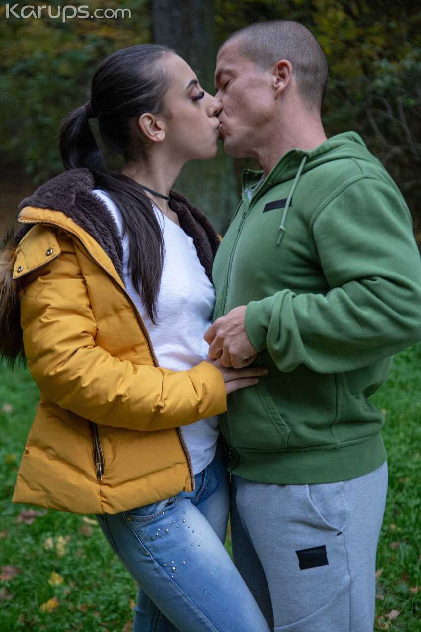 Brunette Lola Heart's Shaved Pussy Gets Dicked and Jizzed by Innocent Teen - Lola Heart