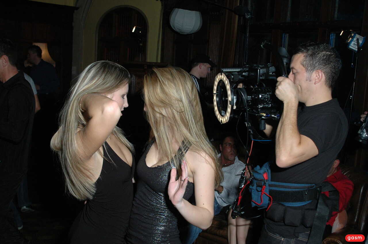 Nikki Sun's Rough Anal Fuck with Amateur Swinger Kary Caro at the Nightclub - Katy Caro, Nikki Sun
