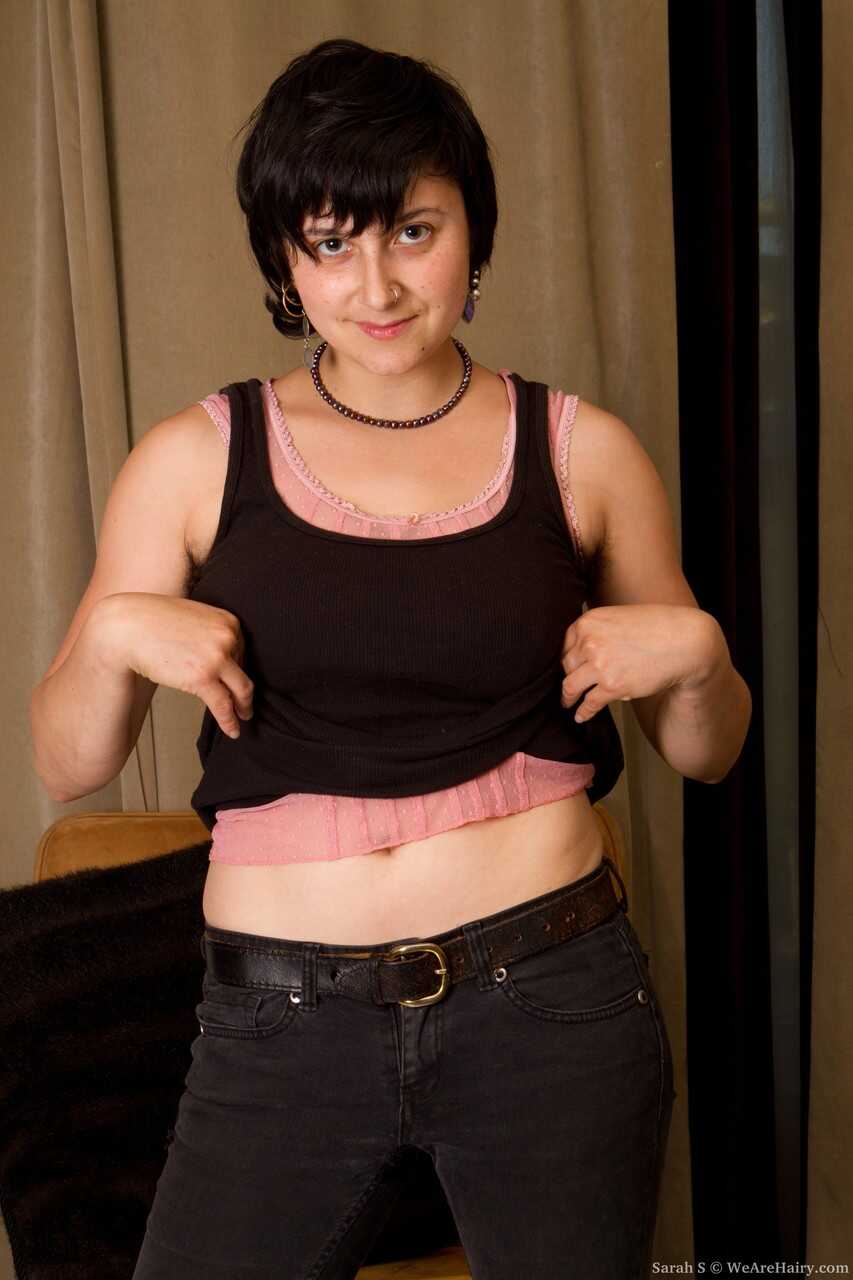 Hairy Sarah S's Dirty Secrets Revealed: Her Armpits, Twat and Big Juggs Exposed! - Sarah S