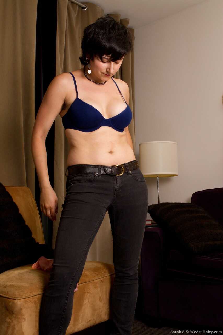 Hairy Sarah S's Dirty Secrets Revealed: Her Armpits, Twat and Big Juggs Exposed! - Sarah S