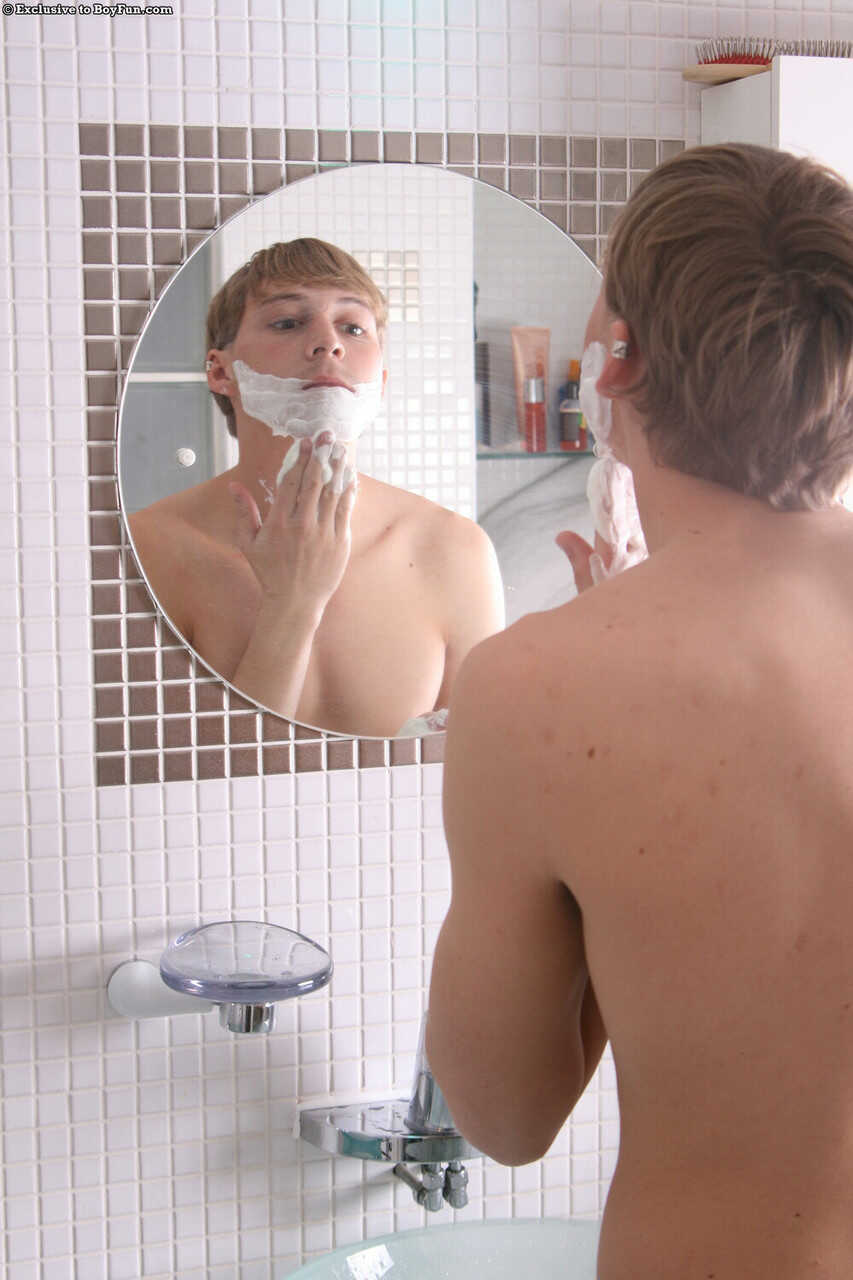 Boy Fun Times in the Showers with Timmy and His Newly Discovered Assets - 
