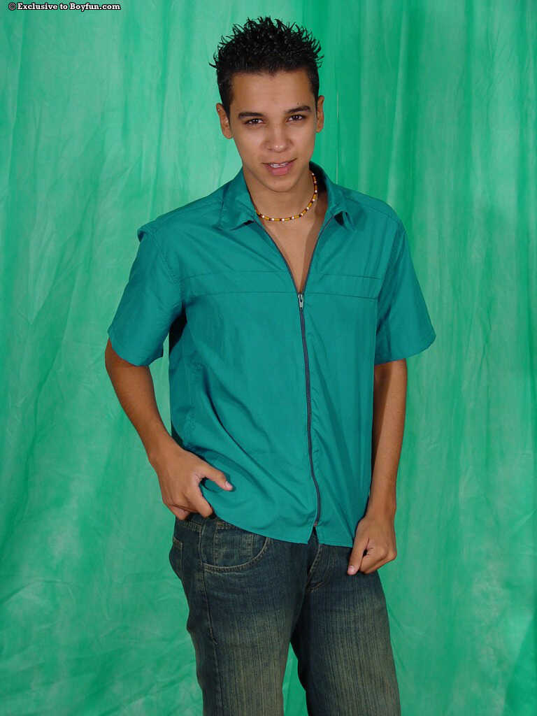 Black Twink Rafael 2 Shows Off His Jumbo Cock and Jerks Off in a Steamy Solo Session - 