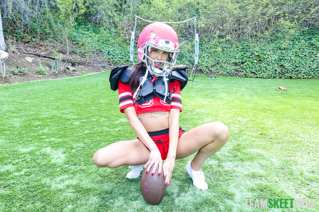 Petite Football Star Alexia Anders Gets a Big Dick Surprise from Her Boyfriend, Danny Mountain, After an Intense Practice ...