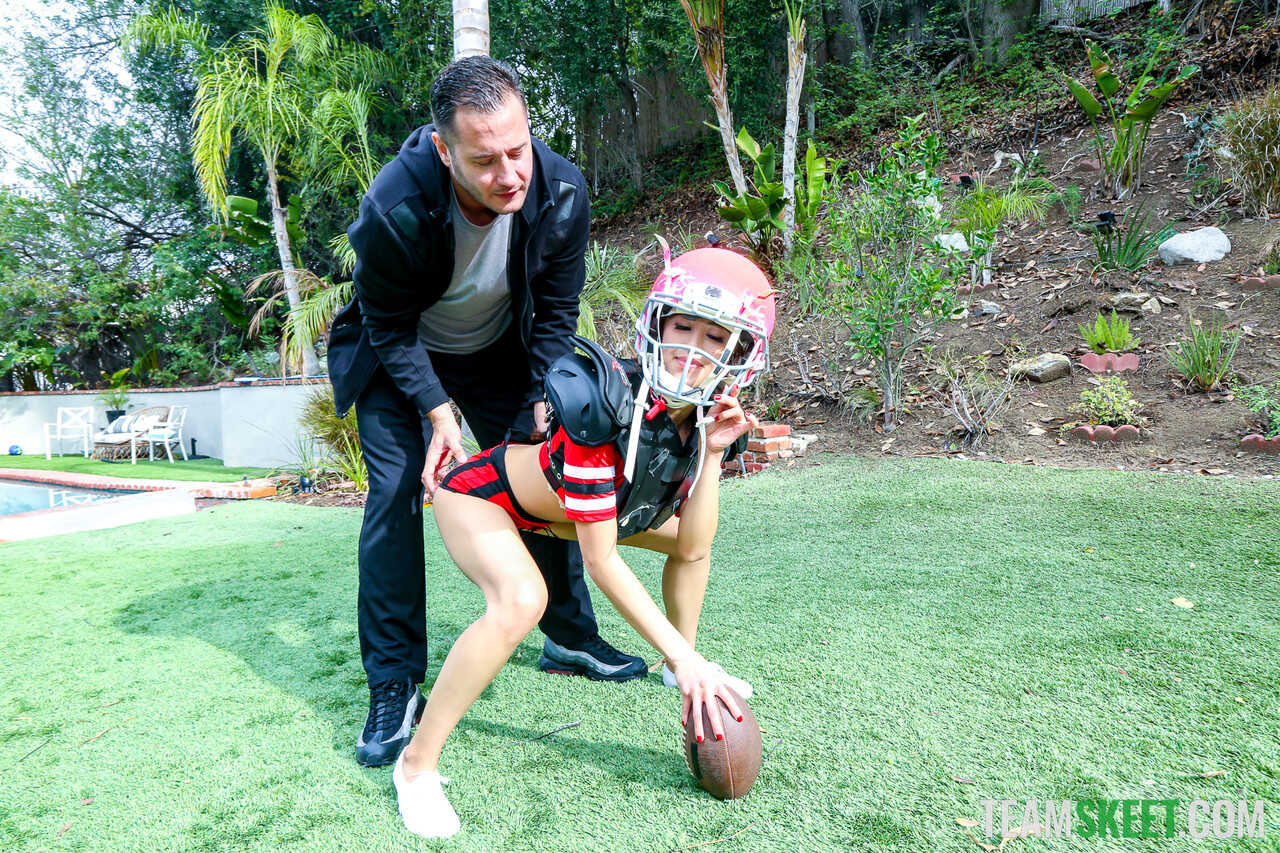 Petite Football Star Alexia Anders Gets a Big Dick Surprise from Her Boyfriend, Danny Mountain, After an Intense Practice ...