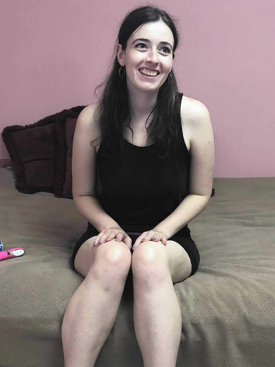 Horny housewife Chloe Faye pleasures herself with a dildo while her trimmed pussy gets wet and wild. - Chloe Faye