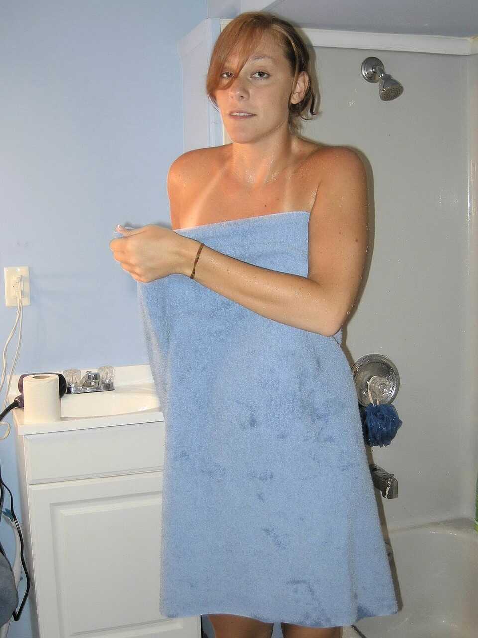 Mariah's Sultry Shower Session: A Tall MILF with Tanned Big Tits & Ass Gets Wet and Wild! - Mariah