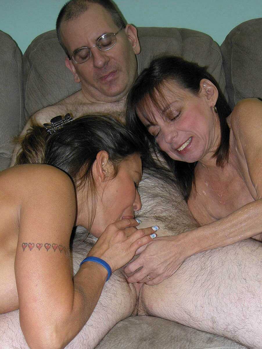 Leeanna's Big-titted Service with Little Vixen and an Elderly Man on the Sofa - Leeanna Heart, Logan Drake