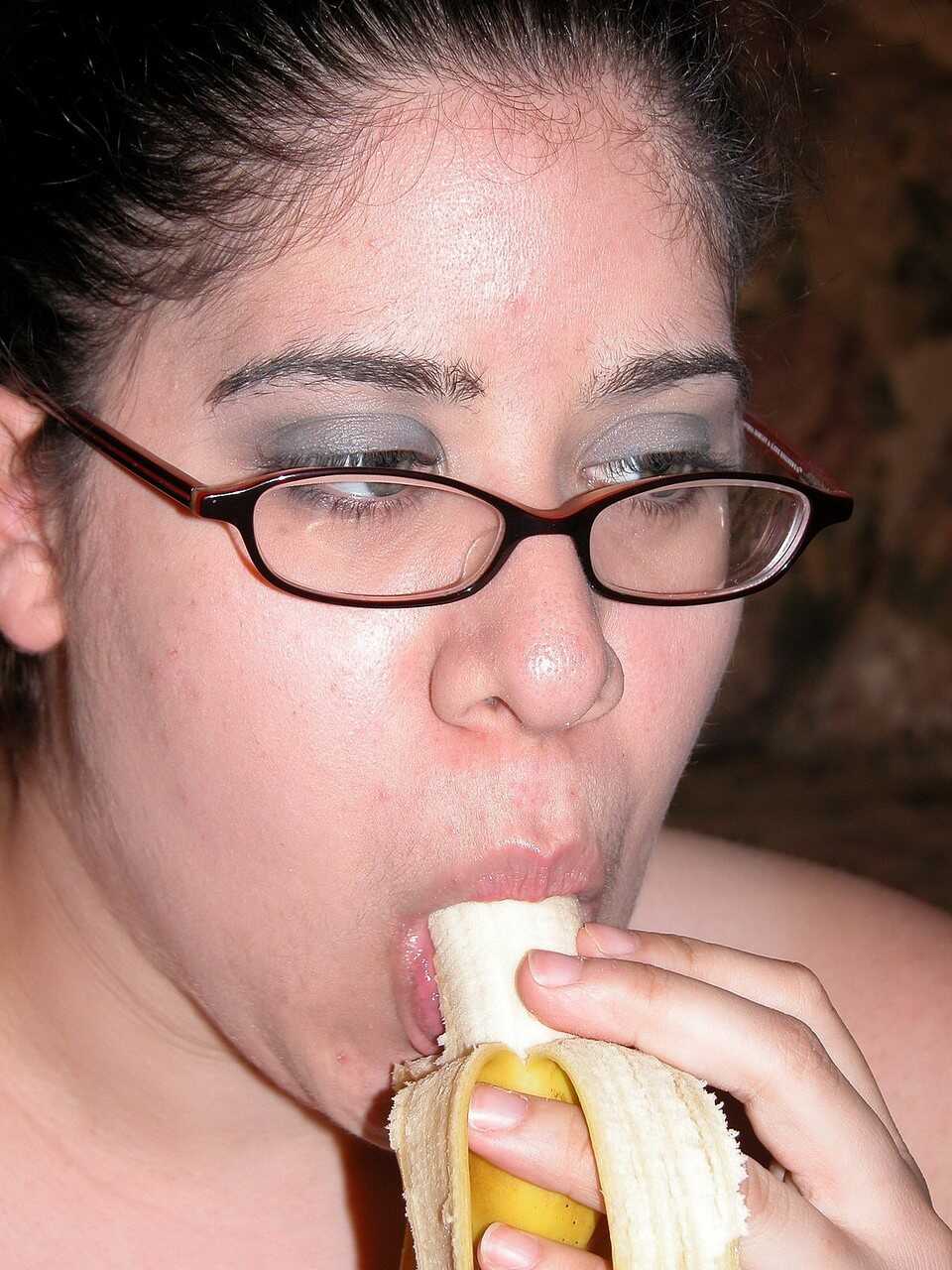 Naughty Fatty LuLu Garcia's Banana Masturbation Orgy! - LuLu Garcia