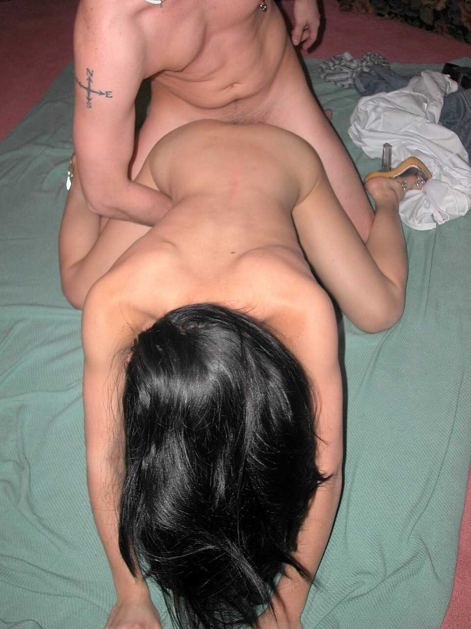 Petite Asian Beauty Kiana Li Takes a Cumshot on Her Booty After Hardcore Sex - Kiana Li