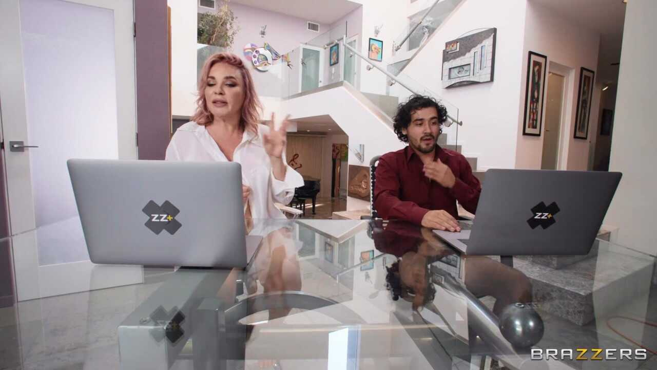 Sexual Tension Brews in the Break Room with Dana Dearmond and Rico Hernandez - Dana Dearmond, Rico Hernandez