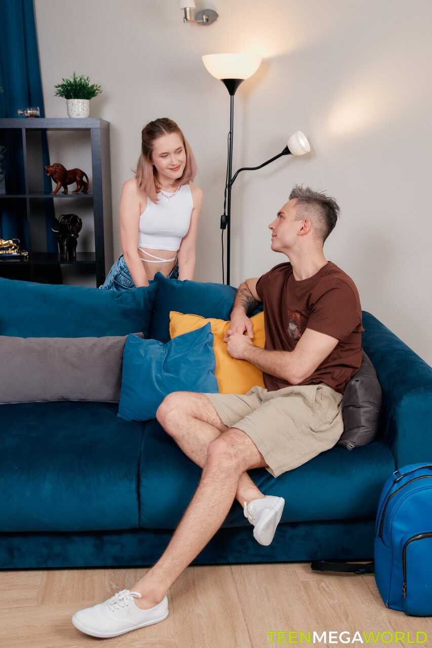 Una Fairy's European Massage Leads to Virgin Pussy Penetration Doggy Style - Una Fairy