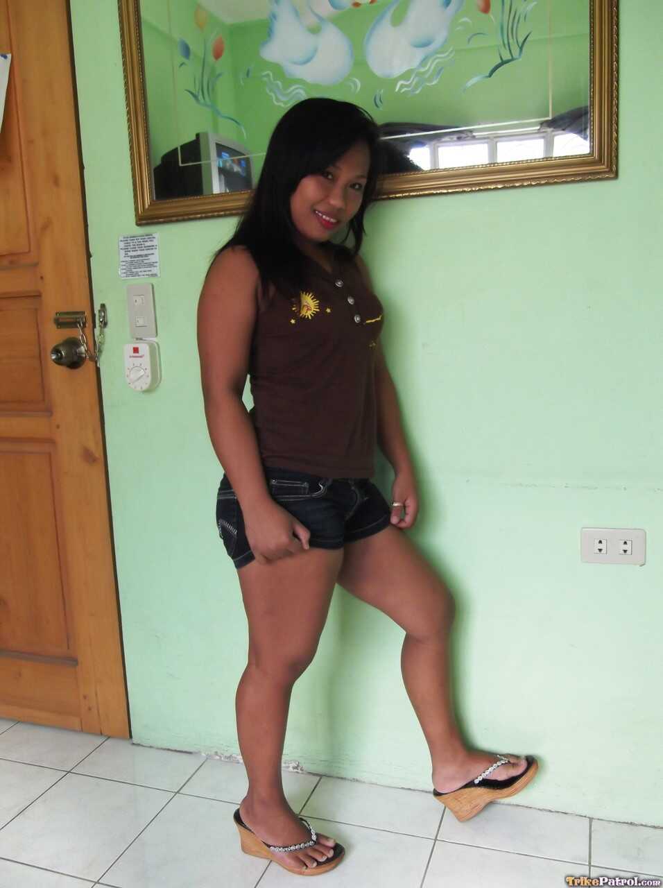 Sexy Filipina goddess Jo Ann Soriano shows off her voluptuous booty and chubby pussy - Jo Ann Soriano