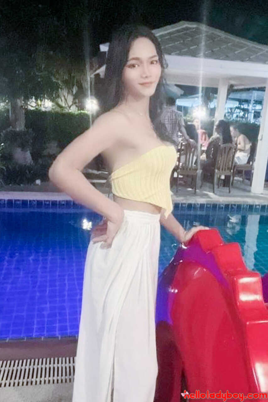 Naughty Asians: Beautiful Shemale Poses in Heels and Reveals Her Big Tits in Hot Outfits Compilation - 