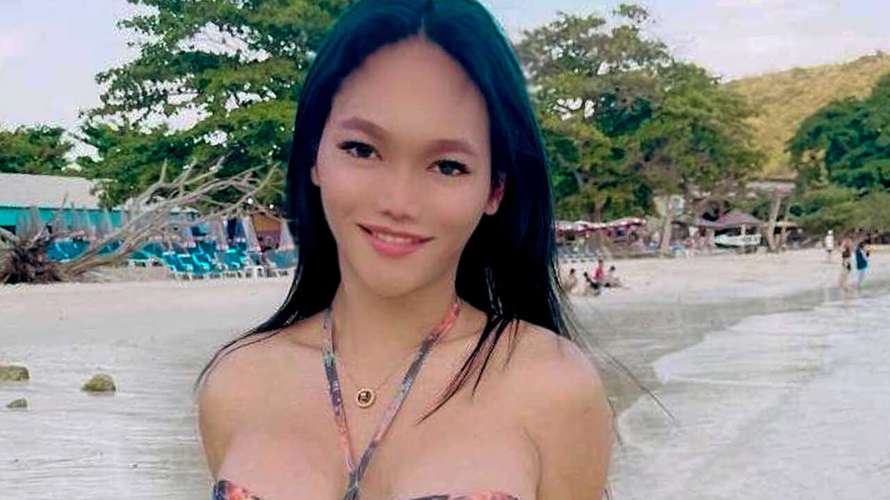 Naughty Asians: Beautiful Shemale Poses in Heels and Reveals Her Big Tits in Hot Outfits Compilation - 