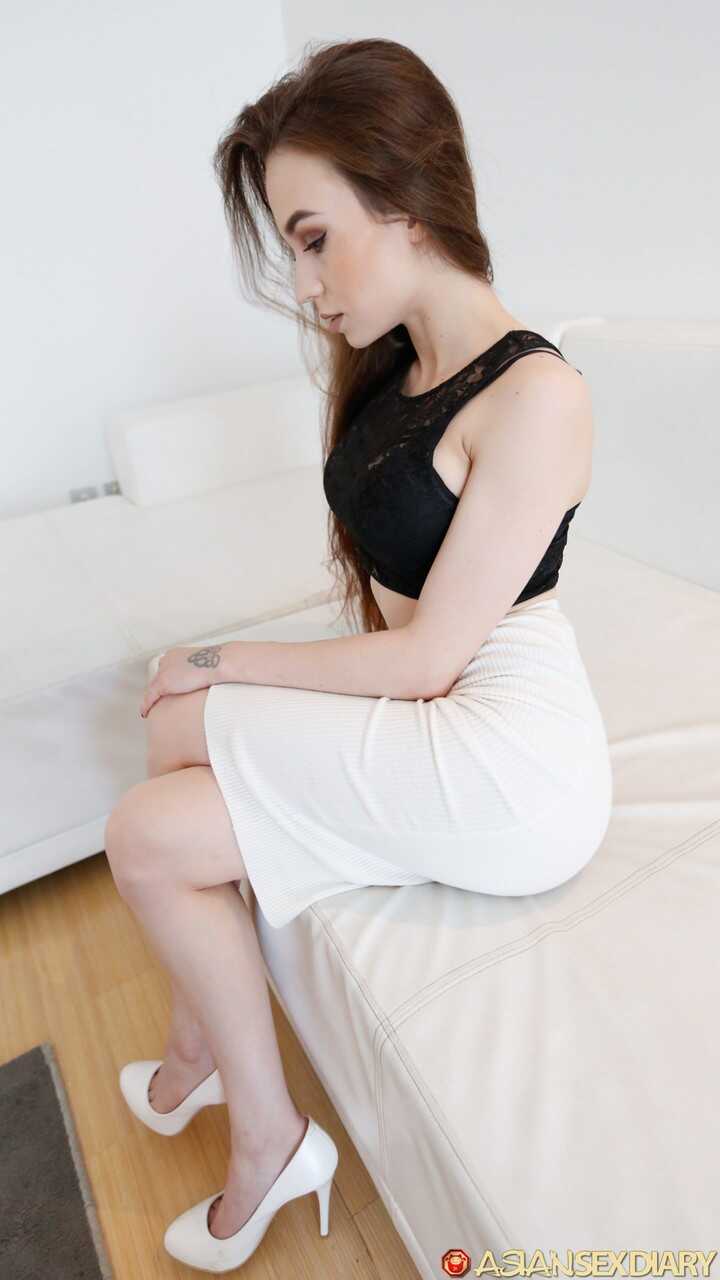 Petite Angelina's French-Russian Amateur Striptease Turns into a Dicking Bonanza! - Angelina