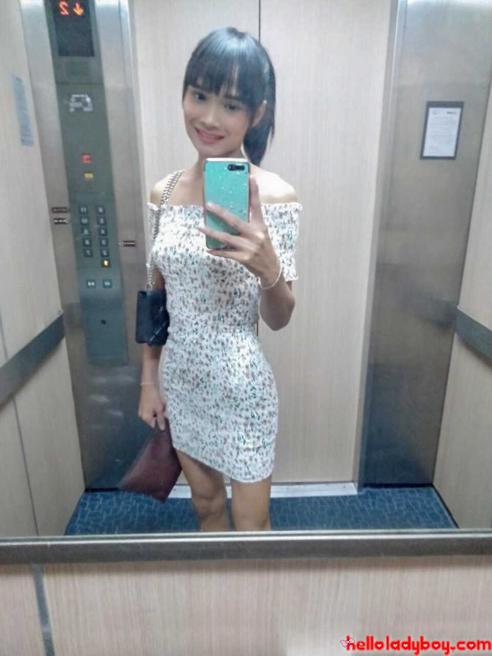 Slim Teen T-Girl Loves Exposing Her Nude Body While Dressed Up in Sexy Outfits! - 