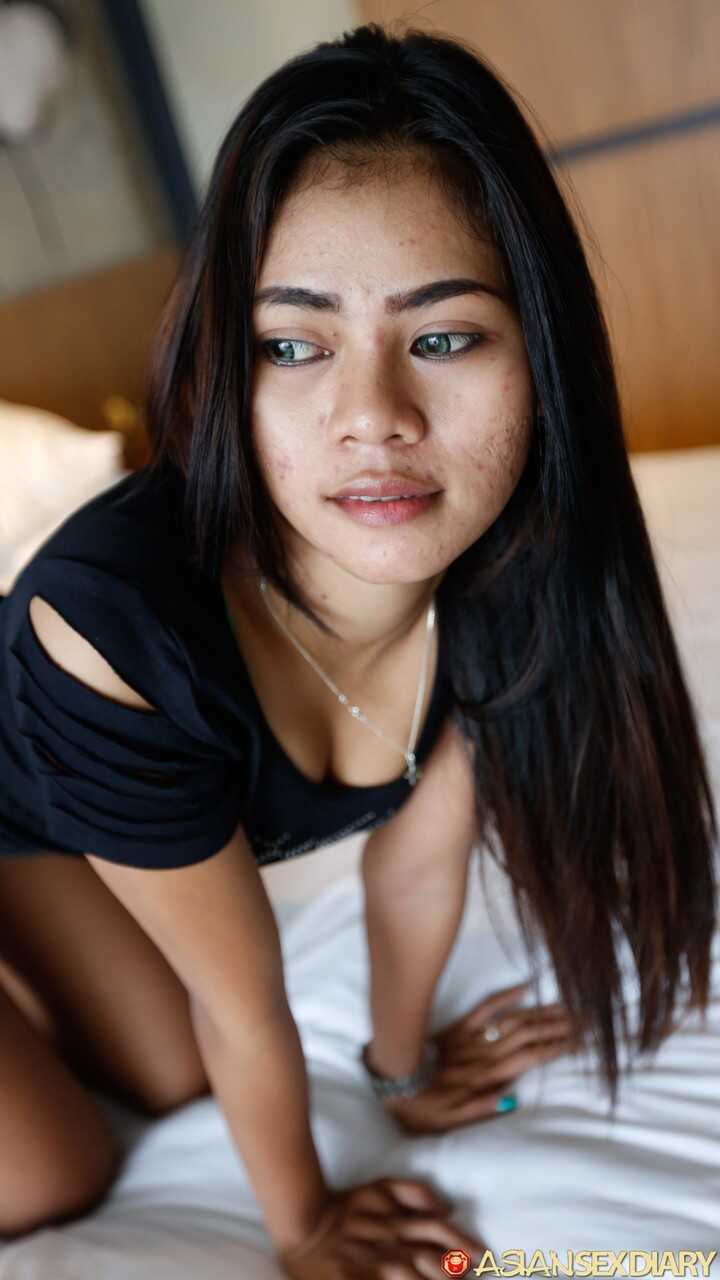 Newbie Tiny Asians Nurin & Siti Strip and Fuck in a Hotel Room for Their Casting - NurinSiti