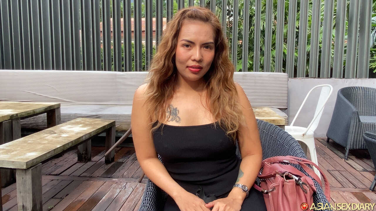 Thick Thai MILF Nan C Strips Off Her Lacy Panties And Flashes Her Juicy Titties For Some Hot POV Sex Action! - Nan C