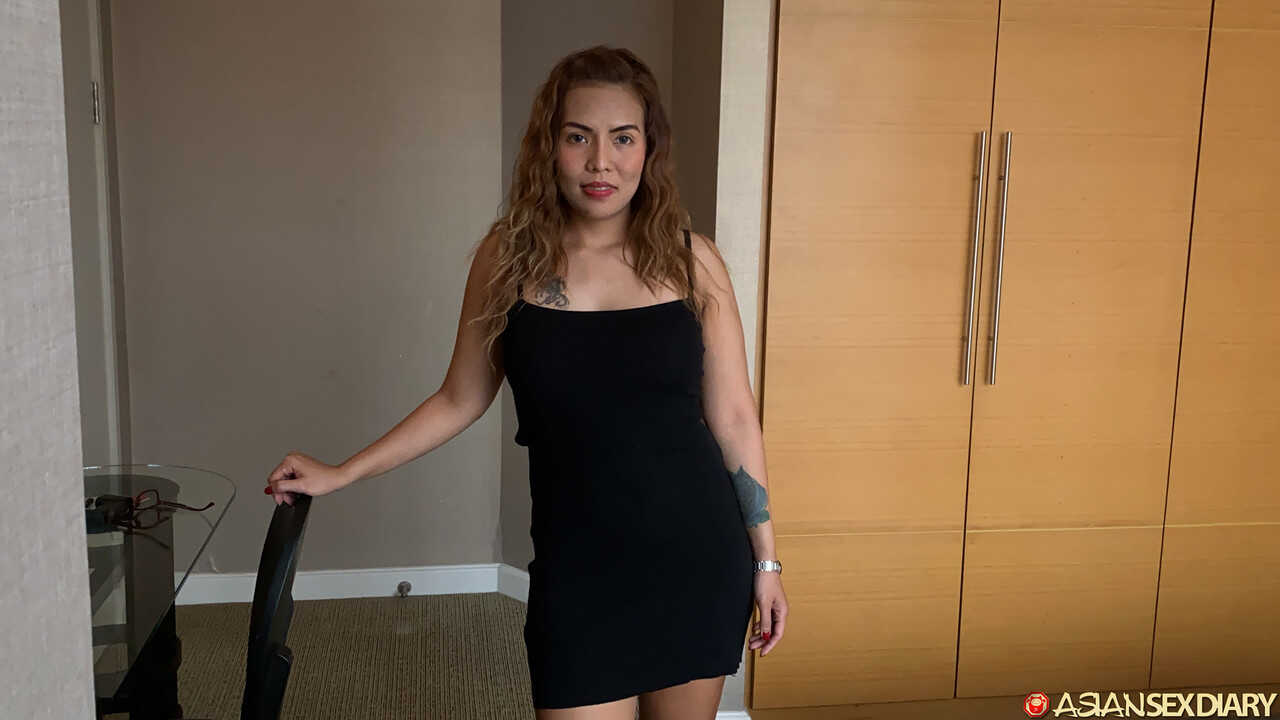 Thick Thai MILF Nan C Strips Off Her Lacy Panties And Flashes Her Juicy Titties For Some Hot POV Sex Action! - Nan C