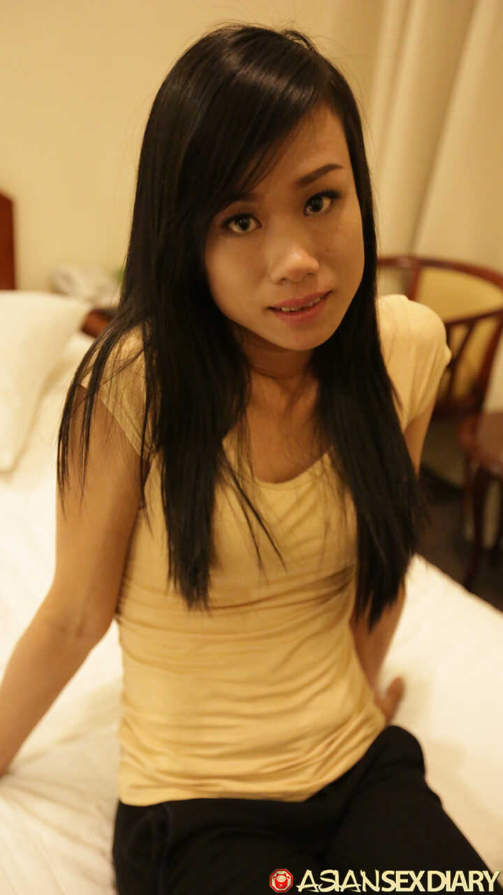 Kieu's Juicy Twat Gets Pounded in POV Action: Hairy Asian Slut Exposes Her Beautiful Skinny Hairy Asian Pussy - Kieu