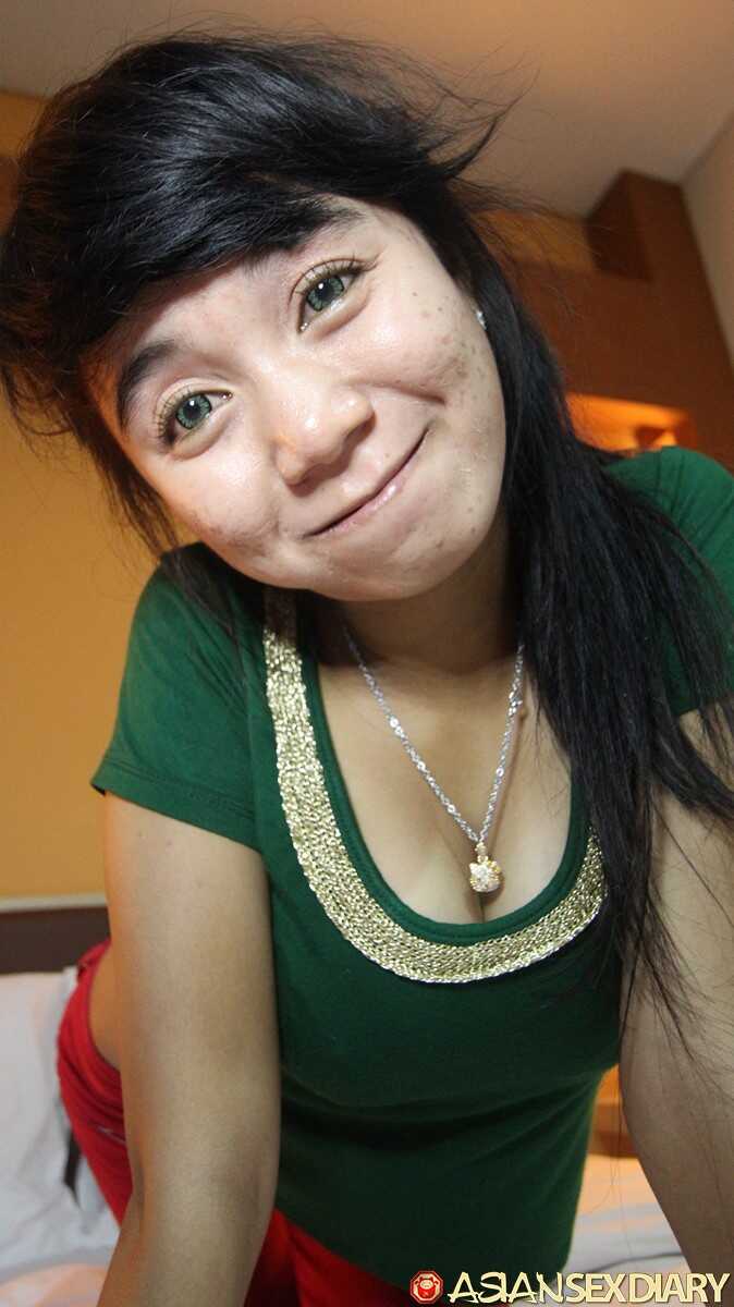 Asian Beauty's Hairy Hidden Treasure Revealed After PoV Sex With Her Lover! - Amel