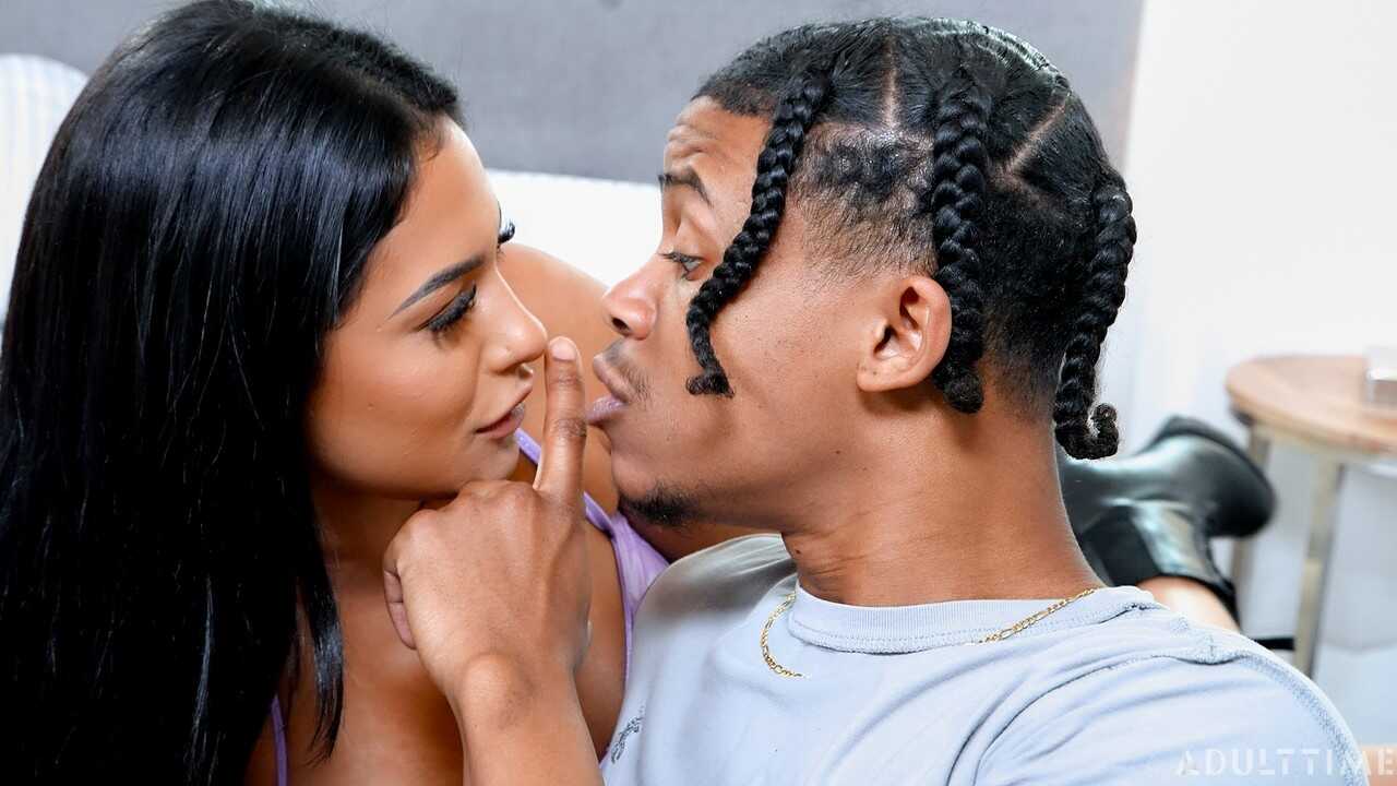 Serena Santos' Adult Time with Lil D for Black Teen Fuck and Hardcore Ebony Action! - Lil D, Serena Santos