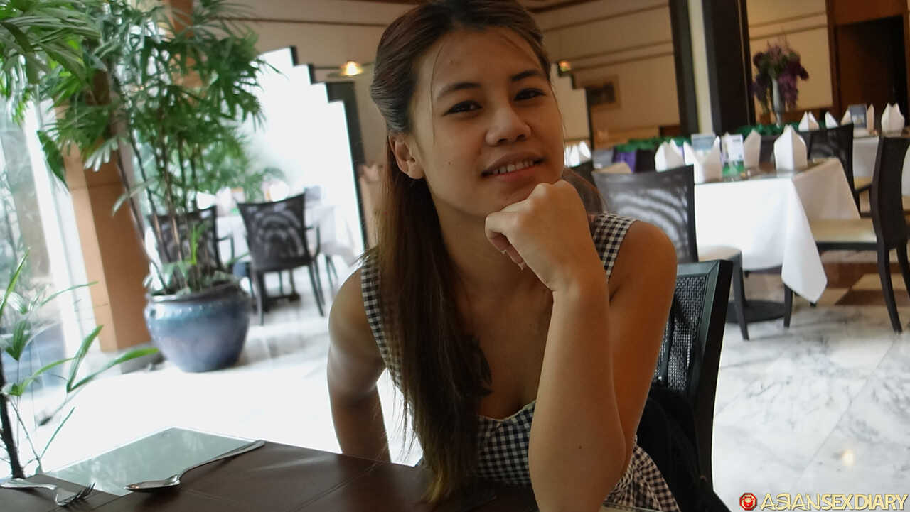 Little Asian Lactation Milk B Gets Flipped in a Double-Header with a Tall White Dude - Milk B