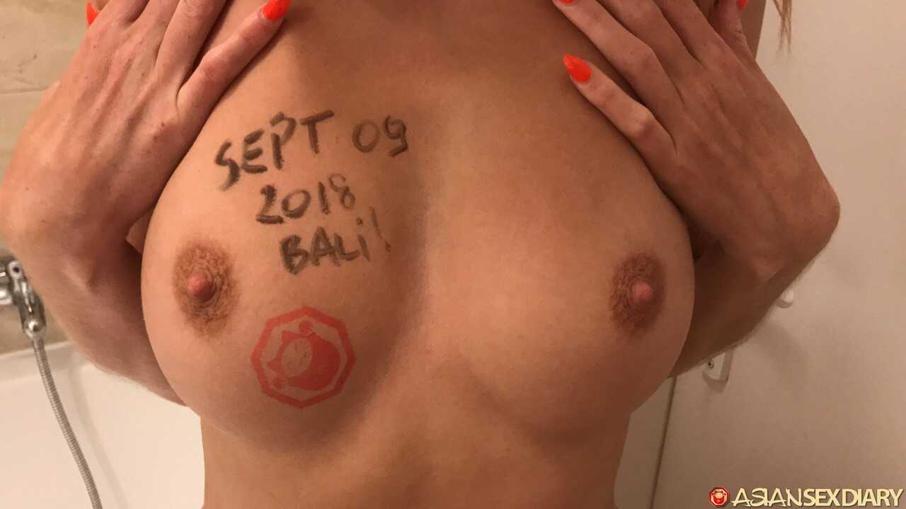 Busty Redheaded MILF Kattie Gold Gets Fucked Hard In The Bathroom - Kattie Gold