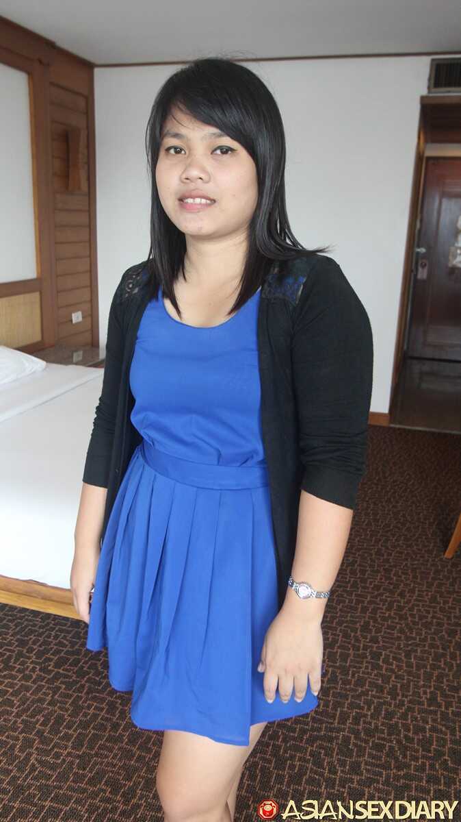 Chubby Thai Babe Brandy's Hairy Asian Virginity Striptease and Casting Loss - Brandy