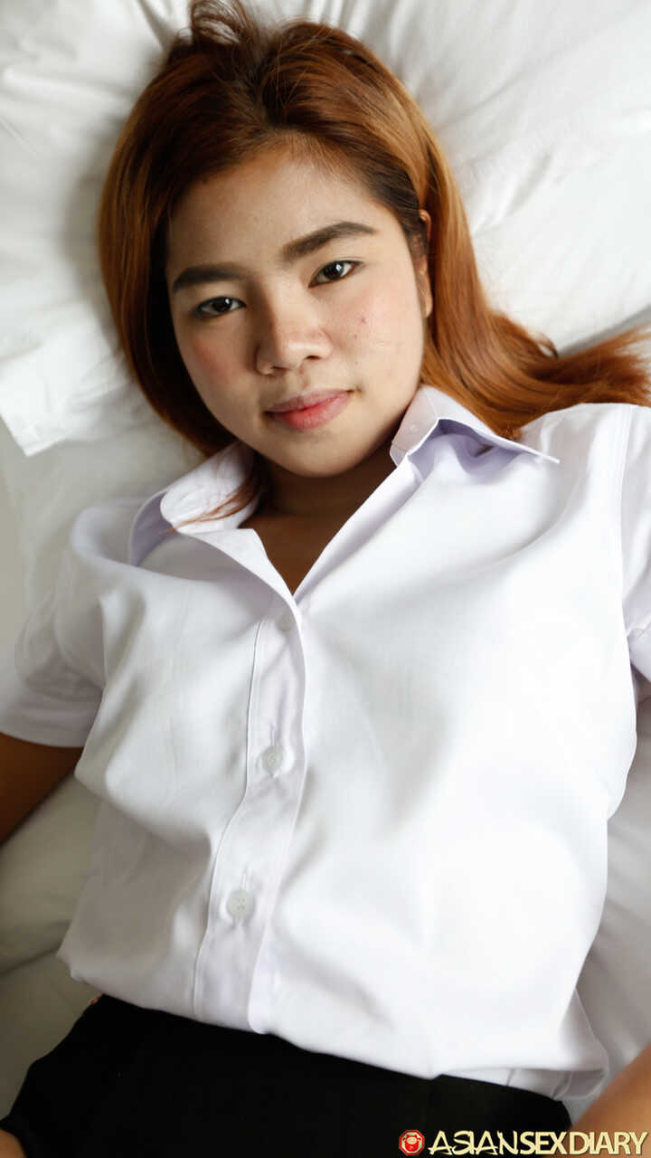 Apple B's Thai Schoolgirl Lesson Taking on Two Dogs in Missionary and Doggy Style Positions - Apple B
