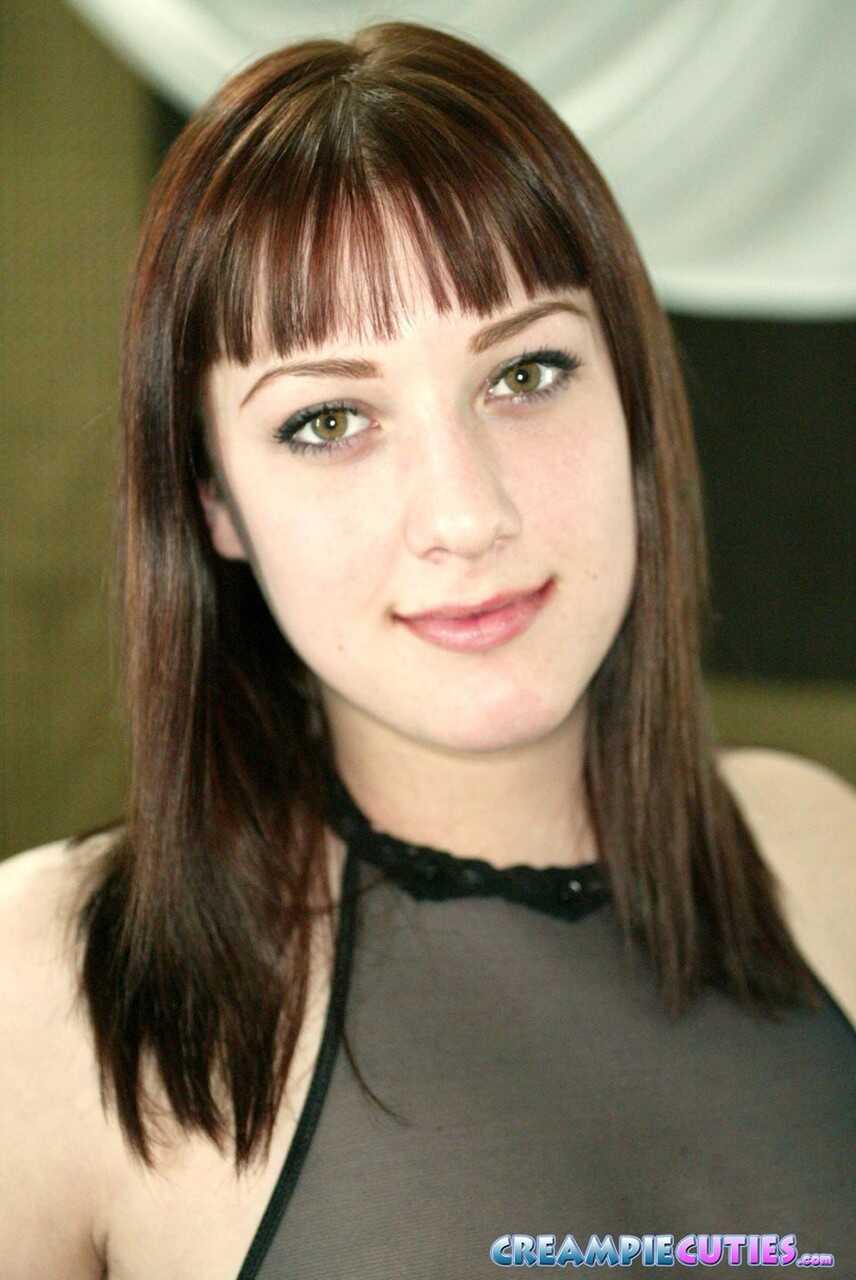 Violet's Transparent Desires: A Pretty Teen Amateur with Big Tits and a Sexy See-Through Dress - Violet