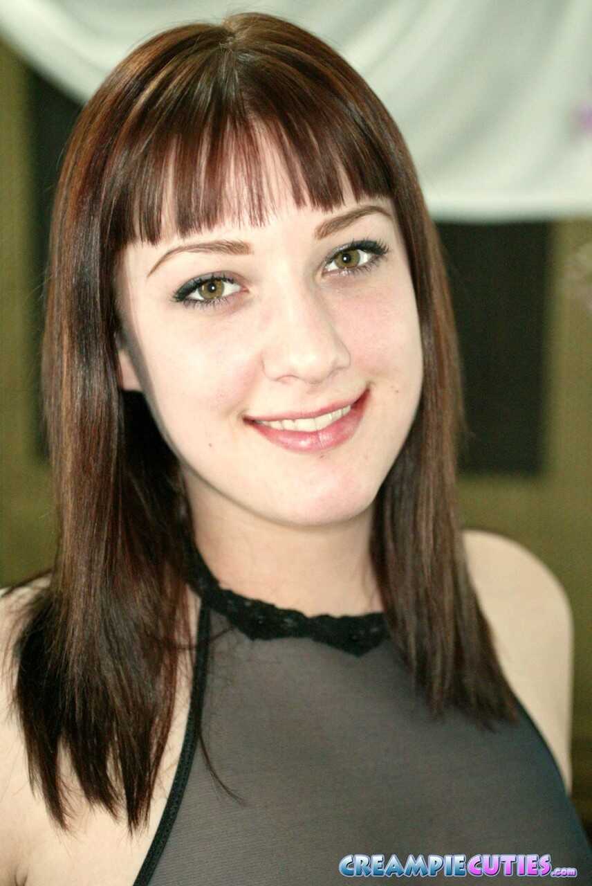 Violet's Transparent Desires: A Pretty Teen Amateur with Big Tits and a Sexy See-Through Dress - Violet