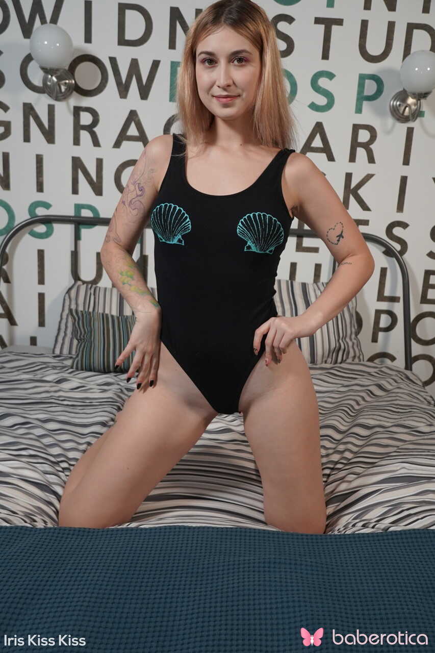 Iris Kiss Kiss's Swimsuit Swing: Fondling Her Big Tits & Toyin' That Hot Pussy - Iris Kiss Kiss