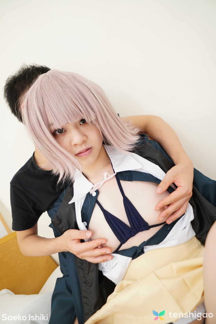 Japanese teen Saeko Ishiki unveils her pussy & gets toyed, fucked & creampied by sexy teacher during class! - Saek...