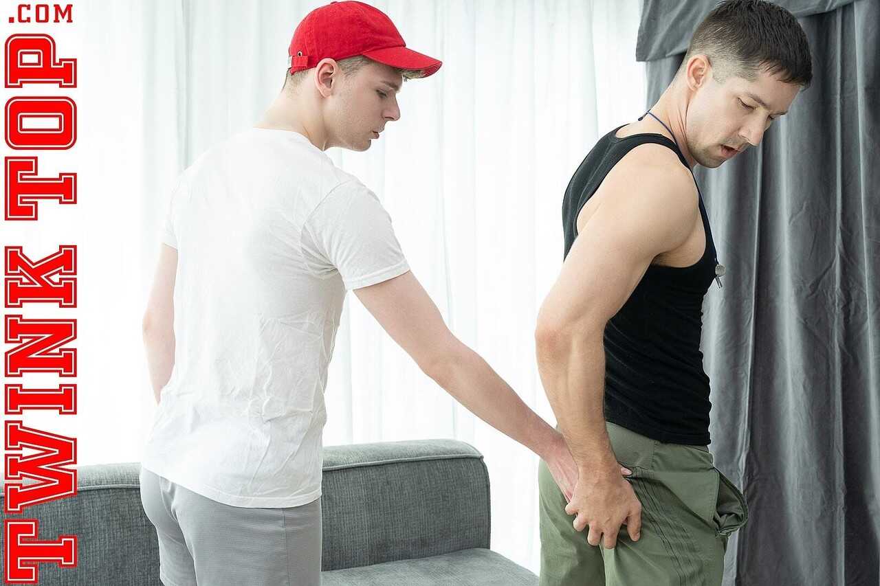 Double Dicked Discipline: Coach Patrick Pounds Ethan's Painful Asshole with His Fist while Sucking on Ethan's Di...