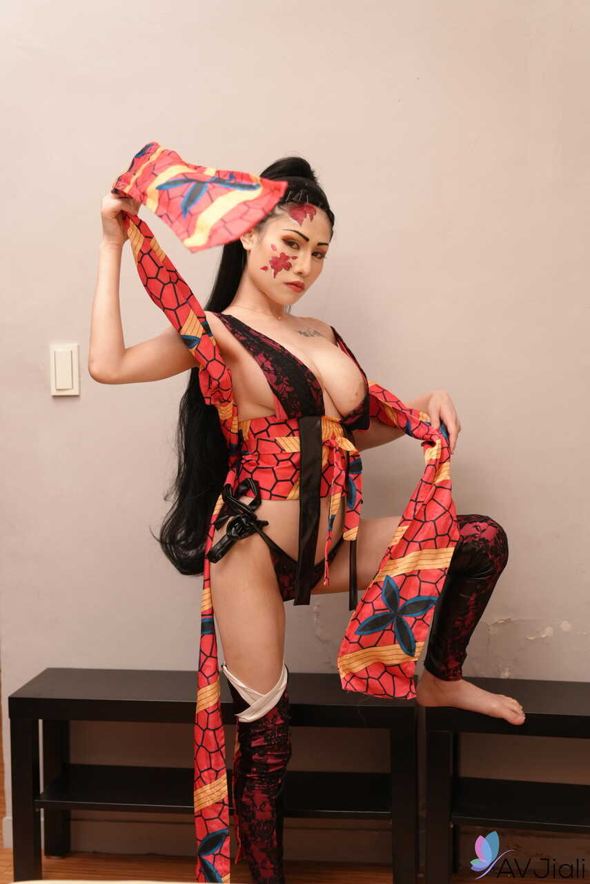 Slutty Teen Cosplayer Xiao Ye Ye Titty Fucks and Gets Pounded by Her Fellow Geek - Xiao Ye Ye