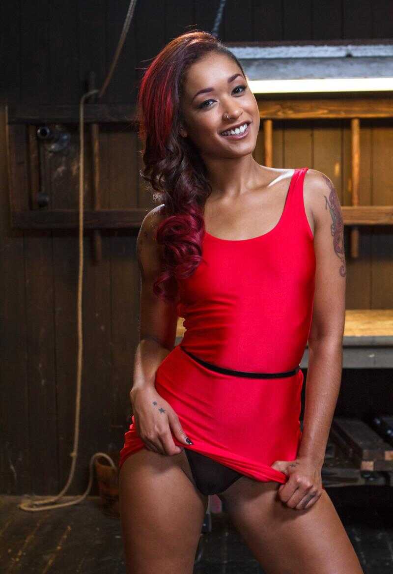 Skin Diamond's Orlando Device Bondage Session: An Ebony BDSM Masterpiece - Skin Diamond, Orlando
