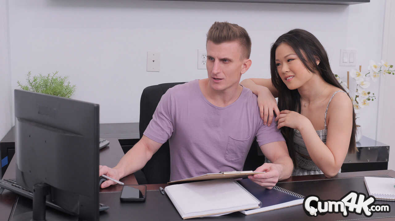 Asian Teen Lulu Chu Gets her Tight Pussy Stuffed with Creamy Jizz by Oliver Faze - Lulu Chu, Oliver Faze