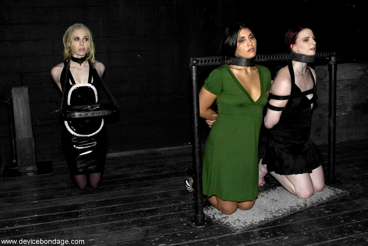 Sexy Device Bondage with Claire Adams and Friends in High Heels and Tight Dresses - Claire Adams, Miss Jade Indica, Sarah ...